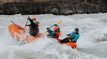 Family Rafting with the Locals